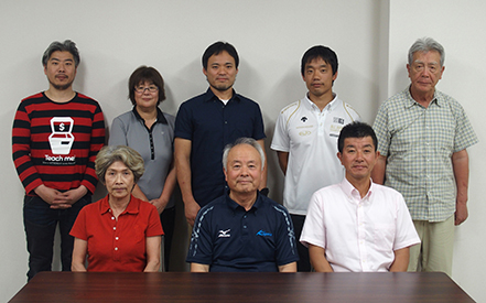香川県パラ水泳協会役員の写真